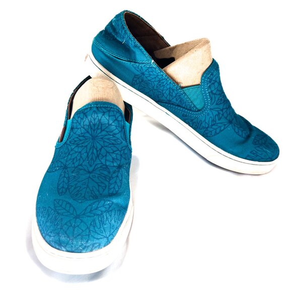 OluKai Pehuea Pow! Wow! Slip On Shoes 10 - Picture 4 of 13